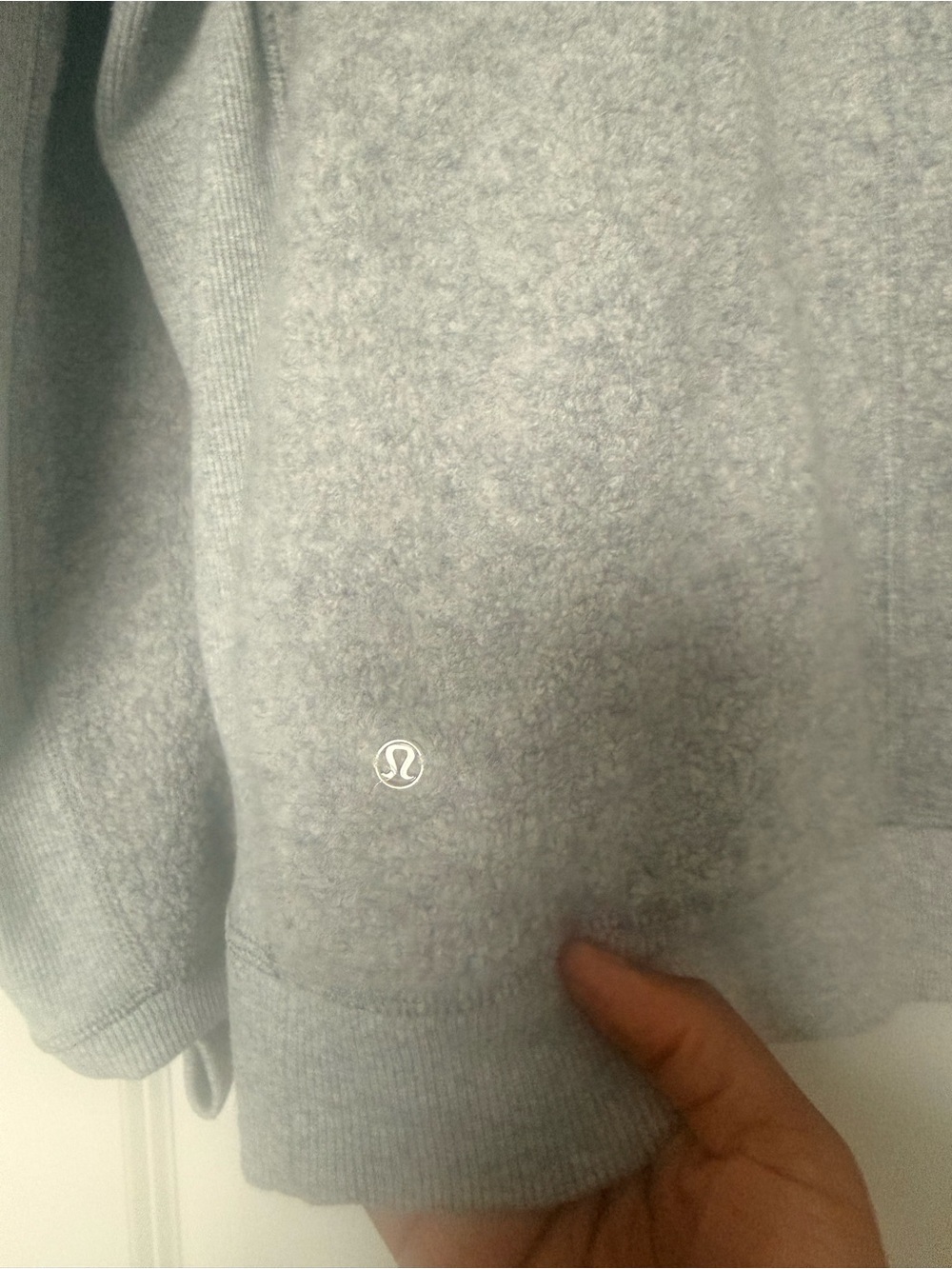 Lululemon Athletica Women's Gray Half-Zip Pullover Sweater - Picture 10 of 10